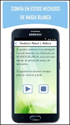 Hechizos salud y belleza android App screenshot 0